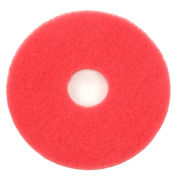 Global Industrial™ 13" Buffing Pad, Red, 5 Per Case