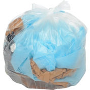 Sacs à ordures clair Industrial™ global de gamme moyenne, 7 à 10 gal, 0,6 mil, 500 sacs/caisse 