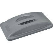 Global Industrial™ Solid Lid With Handle, Gray