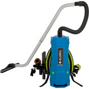 Global Industrial™ HEPA Backpack Vacuum W/ 8-Piece Tool Kit, 1-1/2 Gallon Cap. 