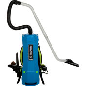 Global Industrial™ HEPA Backpack Vacuum W/8-Piece Tool Kit, 2-1/2 Gallon Cap. 