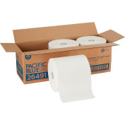 Pacific Blue Ultra™ Rouleaux d’essuie-tout en papier recyclé haute capacité de 8 po de GP Pro, blanc, 3 rouleaux/étui