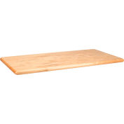 Paillasse de vestiaire Global Industrial™ ADA, bois franc, 42 « L x 20 « P x 1-1 / 4 " d’épaisseur