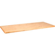 Global Industrial ADA Locker Room Bench Top, Hardwood, 48"W x 20"D x 1-1/4"Thick