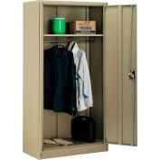 Global Industrial™ Wardrobe Cabinet Easy Assembly 36x18x72 Tan