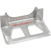 Monter la plaque d’aluminium 18 "x 7-1/2" nez 300201 pour chariots à main Magliner®