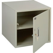 Global Industrial™ Storage Steel Cabinet For Workbench, 17-1/4"W x 20"D, Tan