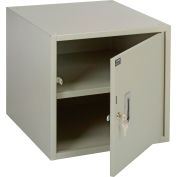 Global Industrial™ Armoire en acier de stockage pour établi, 17-1/4 « L x 20 « D, Tan