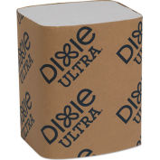 Dixie Ultra® GPC32006, Interfold Napkin Refills, 6-1/2"Wx9-7/8"D, White, 6000/Carton 