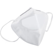 Global Industrial Transparent Disposable Face Mask, Anti-Fog, Individually Packaged, 20/Box