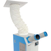 Kit de conduits de plafond de 12 po pour climatiseurs industriels portables mondiaux, 8 po