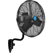 Continental Dynamics® 24" Premium Wall Mount Fan, TEAO Motor, 2 Speed, 9,400 CFM, 120V, 1/2 HP