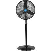 Continental Dynamics® 24" Premium Oscillating Pedestal Fan, TEAO Motor, 9,400 CFM, 465W, 1/2 HP