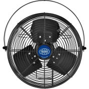 Global Industrial 12" Industrial Workstation Fan, Outdoor Rated, 1,855 CFM, 1/15 HP, 1200 RPM