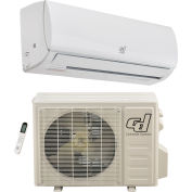 Climatiseur sans conduit Inverter Split System w / Heat, Wifi activé, 12000 BTU, 20 SEER, 115V
