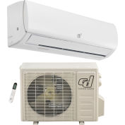 Climatiseur sans conduit Inverter Split System w / Heat, Wifi activé, 18 000 BTU, 19 SEER, 230V