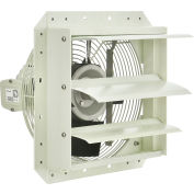 Continental Dynamics® 12" Corrosion Resistant Exhaust Fan, 1 Speed, 1/8 HP, Single Phase