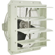 Continental Dynamics® ventilateur d’échappement résistant à la corrosion de 16 pouces, 1 vitesses, 1/6 HP, monophasé