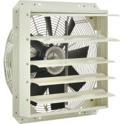 Continental Dynamics® ventilateur d’échappement résistant à la corrosion de 18 pouces, 1 vitesses, 1/4 HP, monophasé