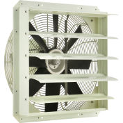 Continental Dynamics® ventilateur d’échappement résistant à la corrosion de 20 pouces, 1 vitesses, 1/3 HP, monophasé