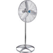 Global Industrial 30" Washdown Pedestal Fan, 9,600 CFM, 1/3 HP, 1 Phase