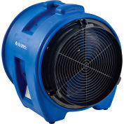 Ventilateur de soufflante à espace confiné Global Industrial™ 16 », plastique Rotomold, 1 vitesses, 4000 CFM, 1 HP