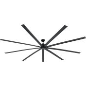 Global Industrial™ Ventilateur de plafond industriel 108 », moteur CC, 6 vitesses, 19448 CFM, noir