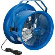 Global Industrial™ 18" High Velocity Drum Fan w/ Yoke Mount, 7,700 CFM, 1/2 HP