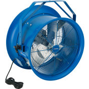 Ventilateur à™ tambour industriel mondial 22 » à haute vitesse avec support de joug, 10 000 CFM