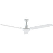 Global Industrial™ Ventilateur de plafond industriel 56 », 4 vitesses, 8350 CFM, 120V, blanc