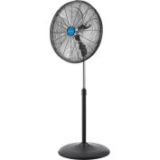 Ventilateur oscillant industriel™ global 18 » sur socle industriel, 4 550 CFM, 1/6 HP