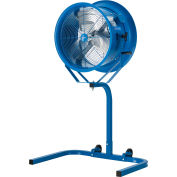 Global Industrial™ 22" High Velocity Fan, Pedestal Stroller Mount, 10,000 CFM, 1/2 HP, 115V