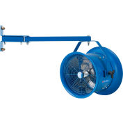 Ventilateur industriel™ mondial 14 » haute vitesse, support de camion de quai, 6 800 CFM, 1/3 HP, 115V