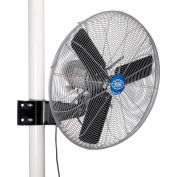 Ventilateur oscillant Global Industrial™ 24 », support sur poteau ou colonne, 7 525 CFM, 1/4 HP