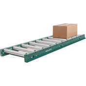 Global Industrial™ 5' Straight Roller Conveyor, 15" Between Frame, 6" Roller Centers