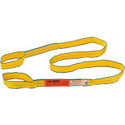 Global Industrial™Poly Web Sling, HD, Eye&Eye w/ Durable Edge, 10Ft L-3200/2500/6400 Lbs Cap