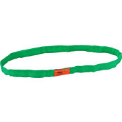 Global Industrial™Polyester Round Sling, Endless, 3 Ft., 5300/4200/10600 Lbs Cap