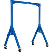 Global Industrial™ Fixed Height Steel Gantry Crane, 10'W x 10'H, 2000 Lb. Capacity