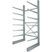 Démarreur de rack en porte-à-faux monoface Global Industrial™, robuste, lèvre 2 », 72 » L x 61 » P x 144"H