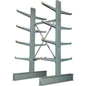 Global Industrial™ Double Side Cantilever Rack Starter, Robuste, Lèvre 2 », 48 » L x 65 » P x 96"H