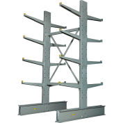 Démarreur de rack en porte-à-faux double face Global Industrial™, robuste, lèvre 2 », 72 » L x 84 » P x 120"H