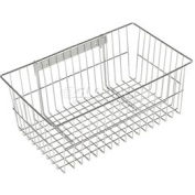 Nexel® ASW177 Chrome Wire Utility Basket 18-3/4"W x 11-1/4"D x 7-1/2"H