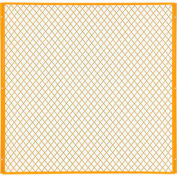 Global Industrial™ Machinery Wire Fence Partition Panel, 5'W, Yellow