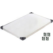 Nexel® S1848SS Stainless Steel Solid Shelf 48"W x 18"D