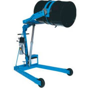 Morse® tambour Mobile levée et inclinaison 400 a-72-125 12V 72" élevé pour fût de 55 gallons - Rotation de chaîne de traction