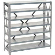 Global Industrial™ Steel Open Shelving 7 Shelves/No Bin, 36"W x 12"D x 39"H