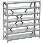 Global Industrial™ 7 Shelf, étagère en acier ouverte, 36 » L x 18"P x 39"H, gris