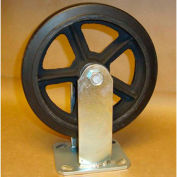 Rubber Casters 8" x 2" for Global Industrial™ Self-Dumping & Low Profile Hoppers