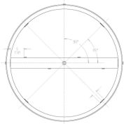 Carousel solide Top 80004671 pour PrestoLifts™ P3-AA palette positionneur (installé en usine)