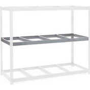 Global Industrial™ Niveau supplémentaire pour wide Span Rack 60"Wx36"D No Deck 1200 Lb Capacity, Gray